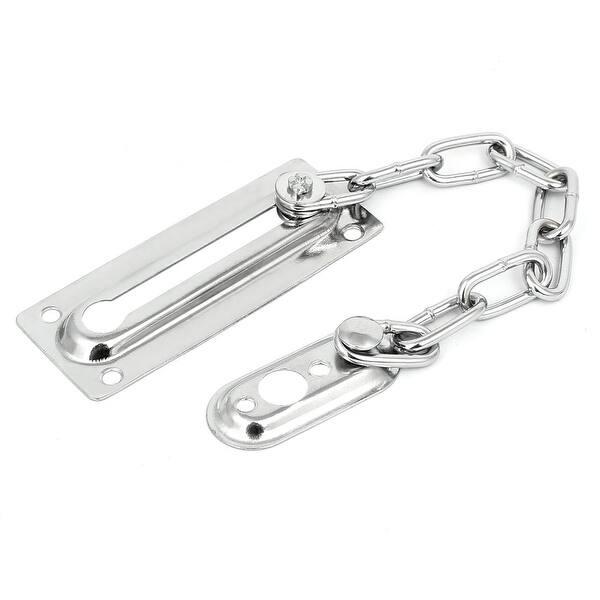 Shop Home Stainless Steel Security Slide Bolt Door Chain Lock