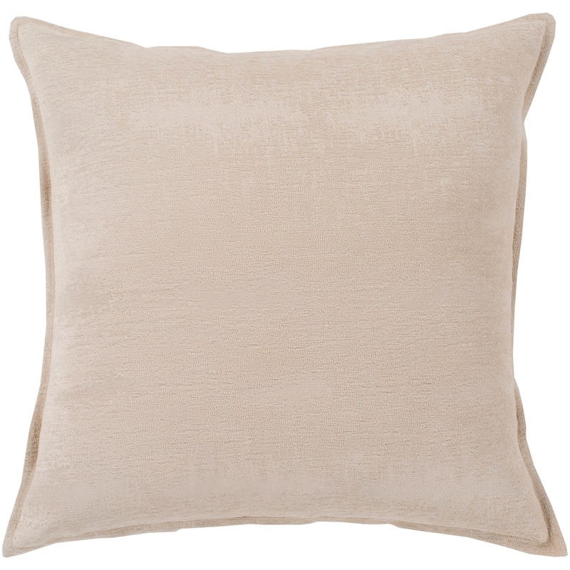 Carson Carrington Taserud Khaki Poly Fill Throw Pillow (20" x 20")