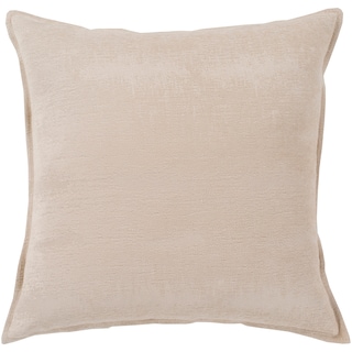 Carson Carrington Taserud Khaki Throw Pillow Cover (20" x 20")
