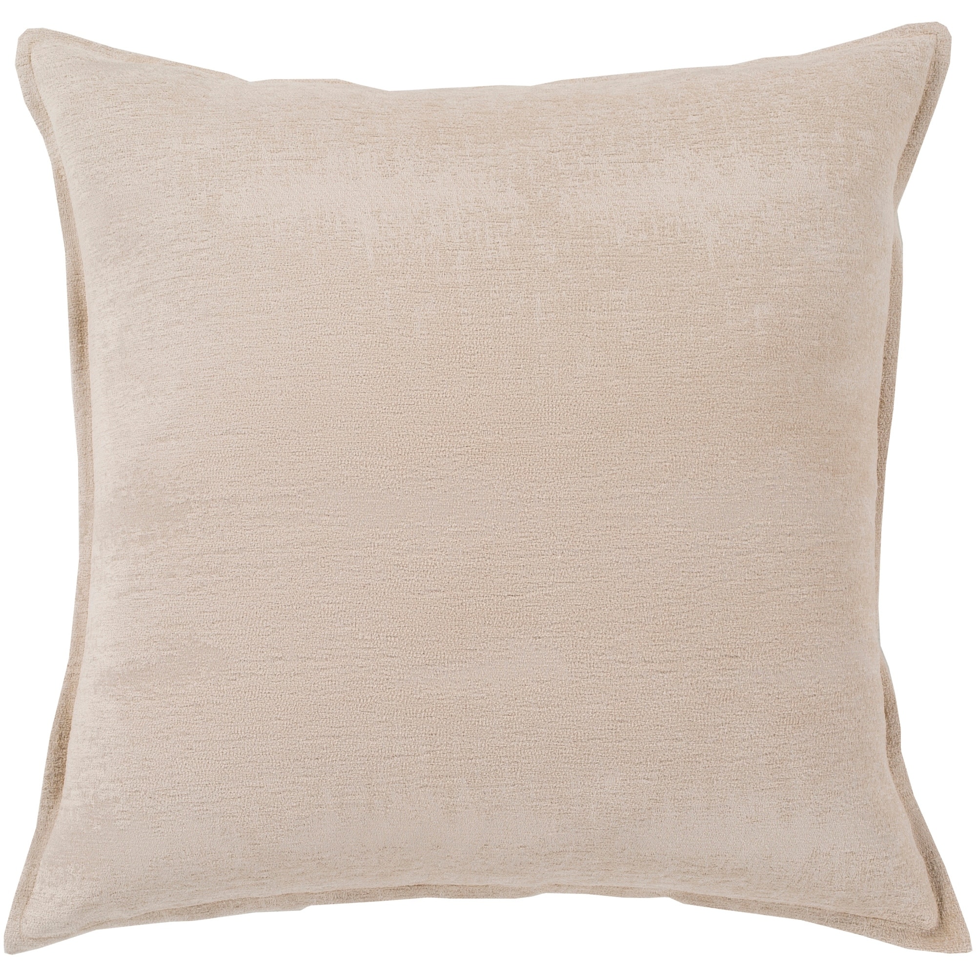 Carson Carrington Taserud Khaki Throw Pillow Cover (20" x 20")