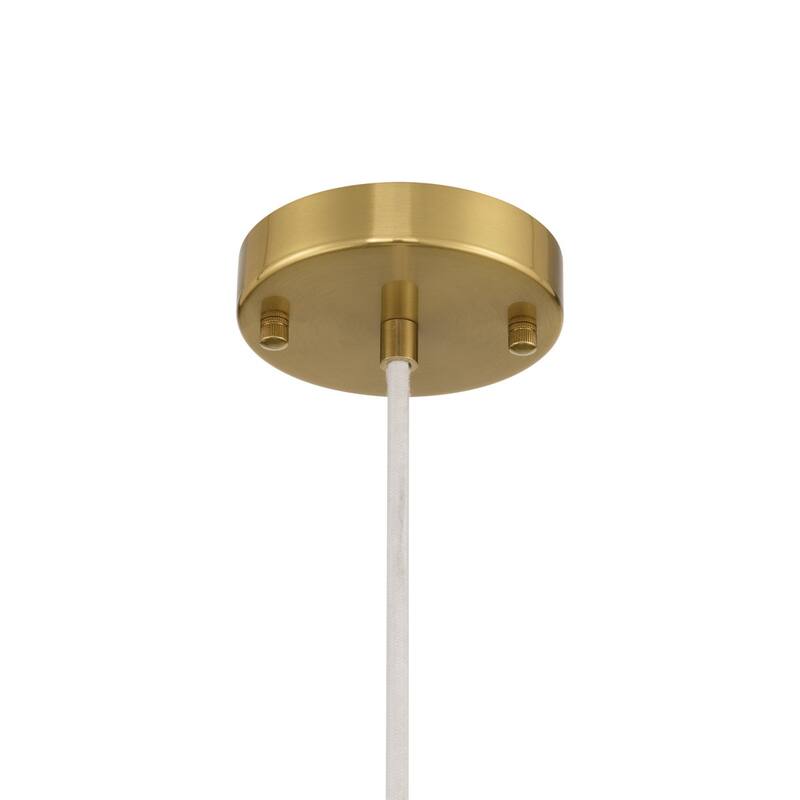 Acroma 1 - Light Natural Stone Cone Pendant Light - 1-light