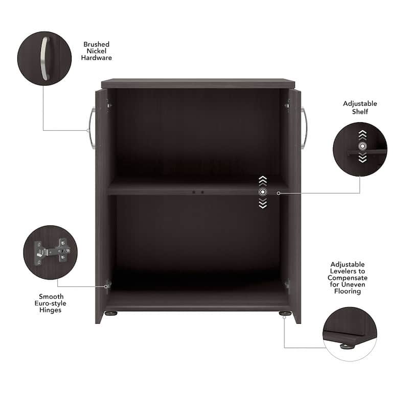Universal Garage Storage Cabinet with Doors by Bush Business Furniture