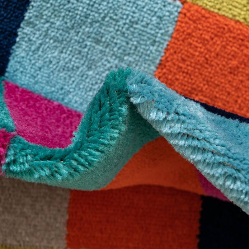 Contemporary Chorisia Collection Area Rug