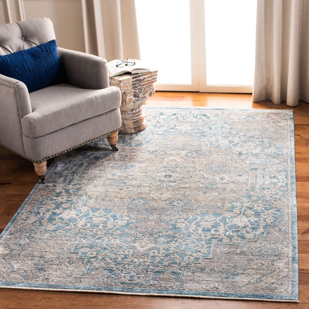SAFAVIEH Dream Gobnait Vintage Abstract Polyester Rug