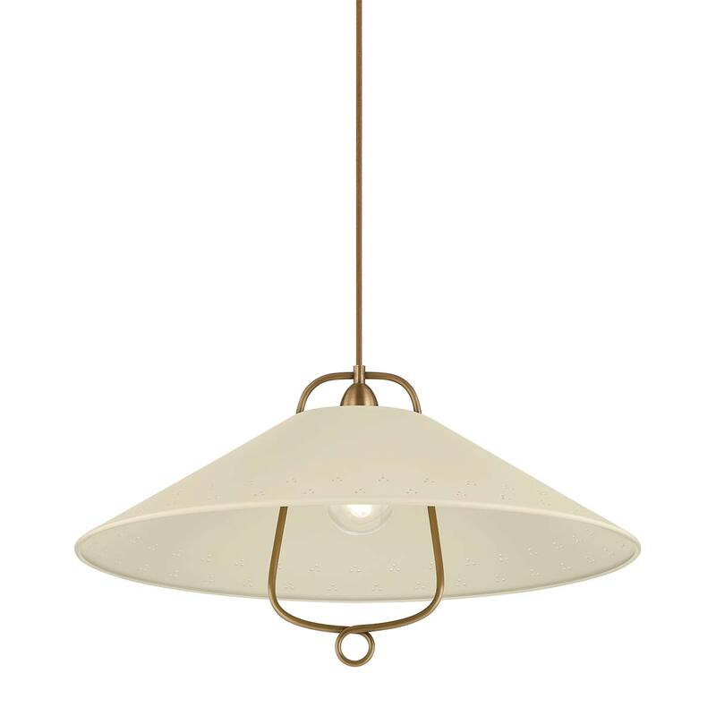 Hudson Valley Lighting CB8624 Pawley 24" Wide Pendant - Historic Bronze / Soft Sand