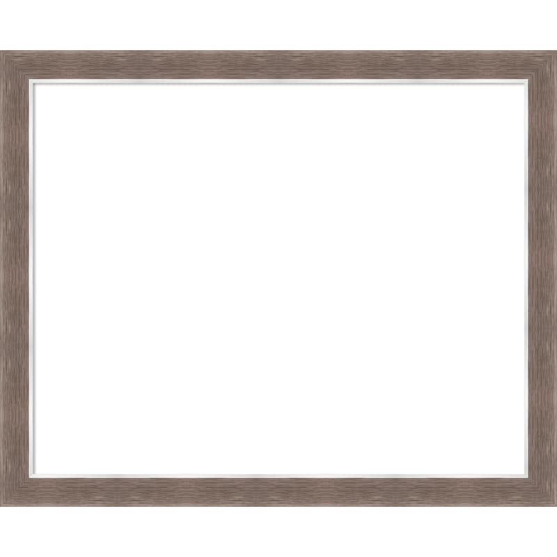 Amanti Art Noble Mocha Framed Dry Erase Magnetic Board