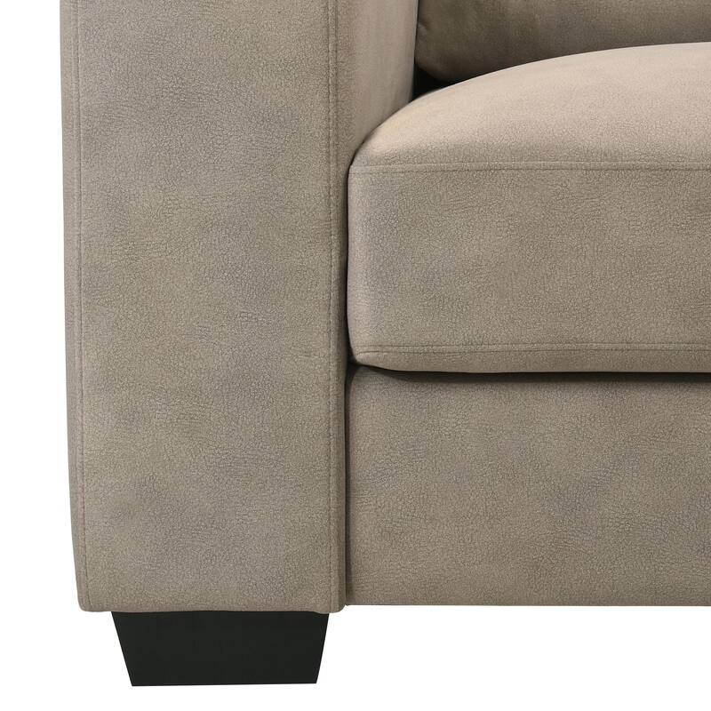 Yvonne 79" Modern Sofa Loveseat, Upholstered Couch with Removable Cushions