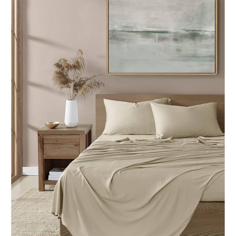 Brooklyn Loom Rayon from Bamboo 4 Piece Sheet Set