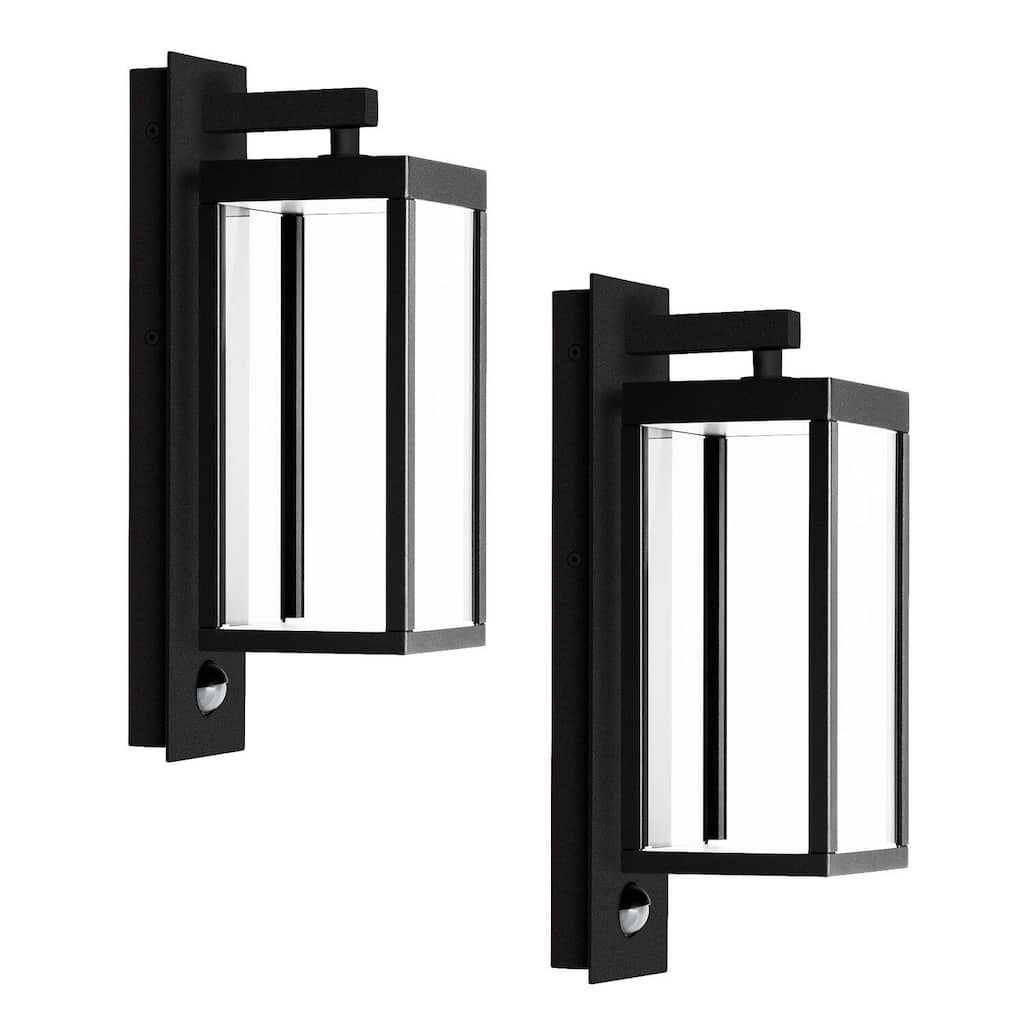 2 Pack Wall Light Outdoor LED Wall Sconce Lighting with Motion Sensor