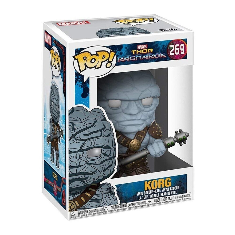 Shop Funko Pop Marvel Thor Ragnarok Hulk Helmeted Gladiator And Korg Collectible Vinyl 2 Items Included Overstock 25321731