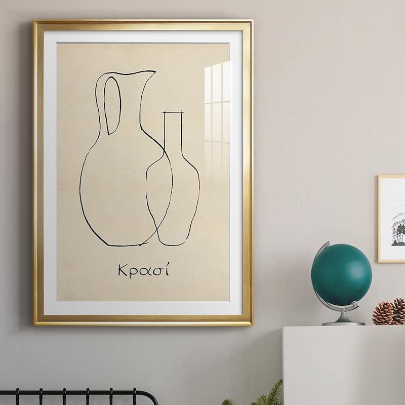 Greek Blessing II Premium Framed Print - Ready to Hang