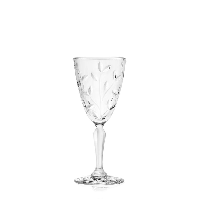 Majestic Gifts Inc. Glass Wine Goblets -7.7 Oz.-Set/6