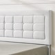 preview thumbnail 12 of 58, VECELO Tufted Upholstered Kids Bed with Adjustable Headboard,Twin Size Bed Set of 2