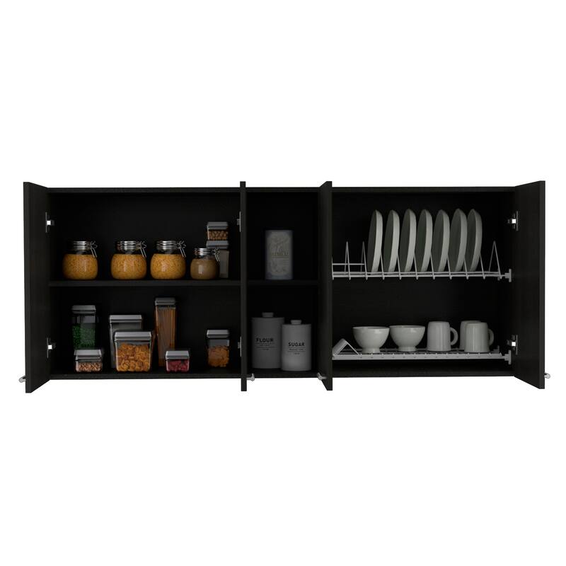 Wall Cabinet Ontario, Double Door, White Finish,High quality and durable