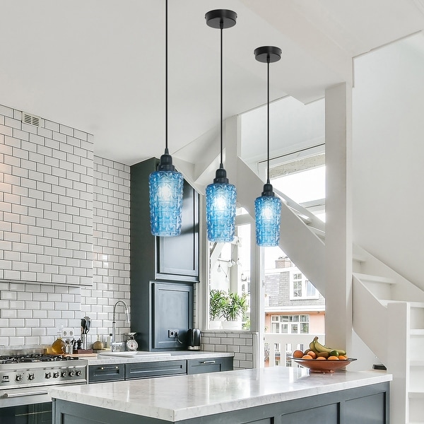 Red metal pendant light on sale