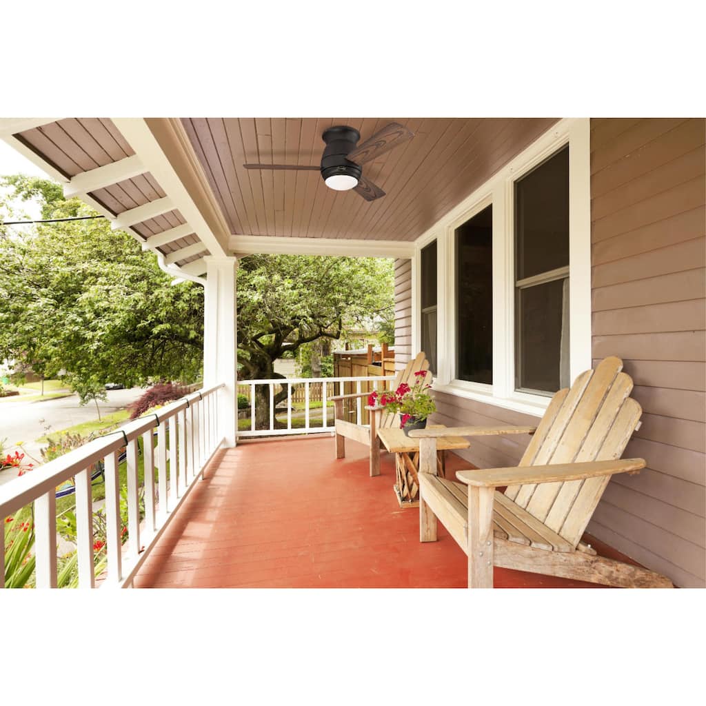 Westinghouse Halley 44-Inch Indoor/Outdoor Ceiling Fan with LED Light Kit, Remote Control Included