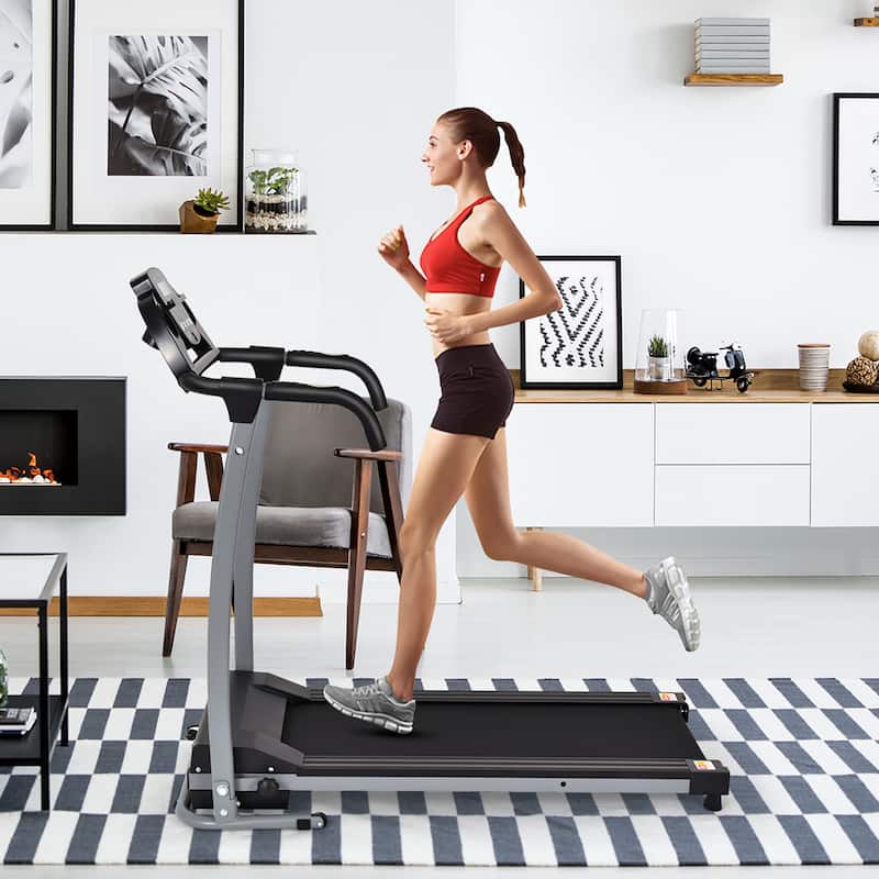 Folding Treadmill Electric Motorized Power Fitness Machine