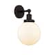 Option Oil Rubbed Bronze / Matte White
