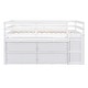 preview thumbnail 16 of 22, Kid-Friendly Design Full Size Loft Bed with Desk and Drawers