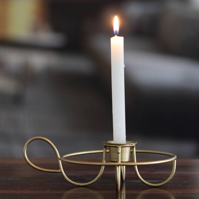 Novica Handmade Twisted Delight Iron Candle Holder