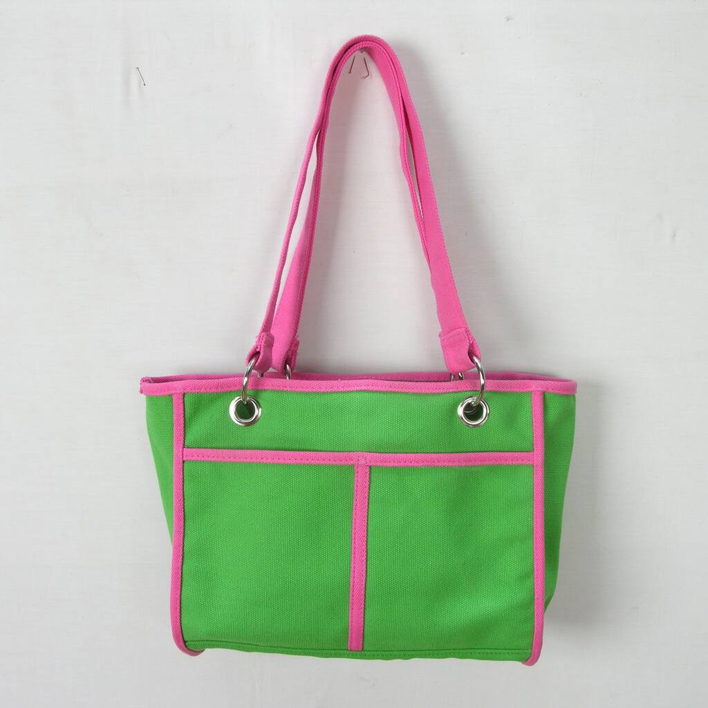 Sherbet Green Quilted Handbag