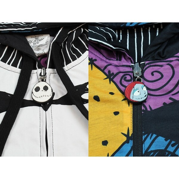 jack and sally reversible hoodie