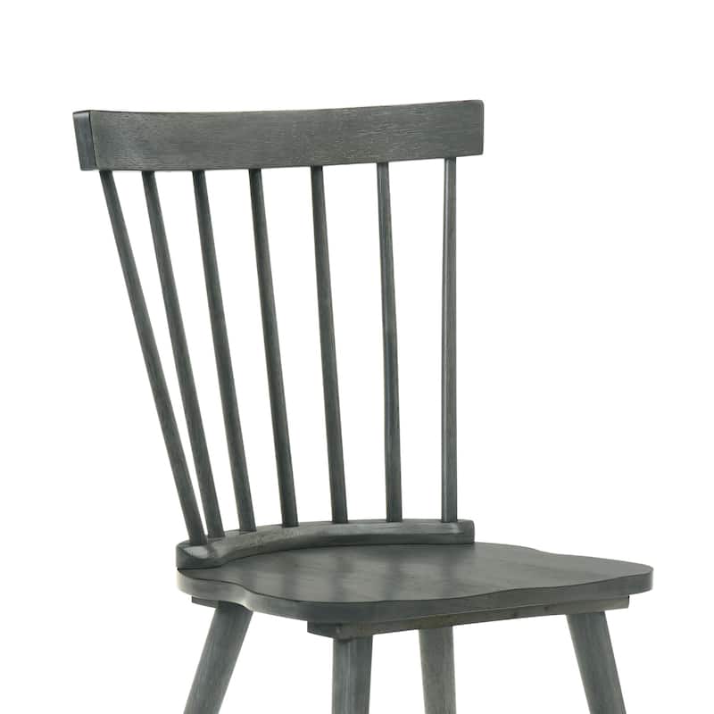 Wood Dining Chair Solid Chair Set of 2