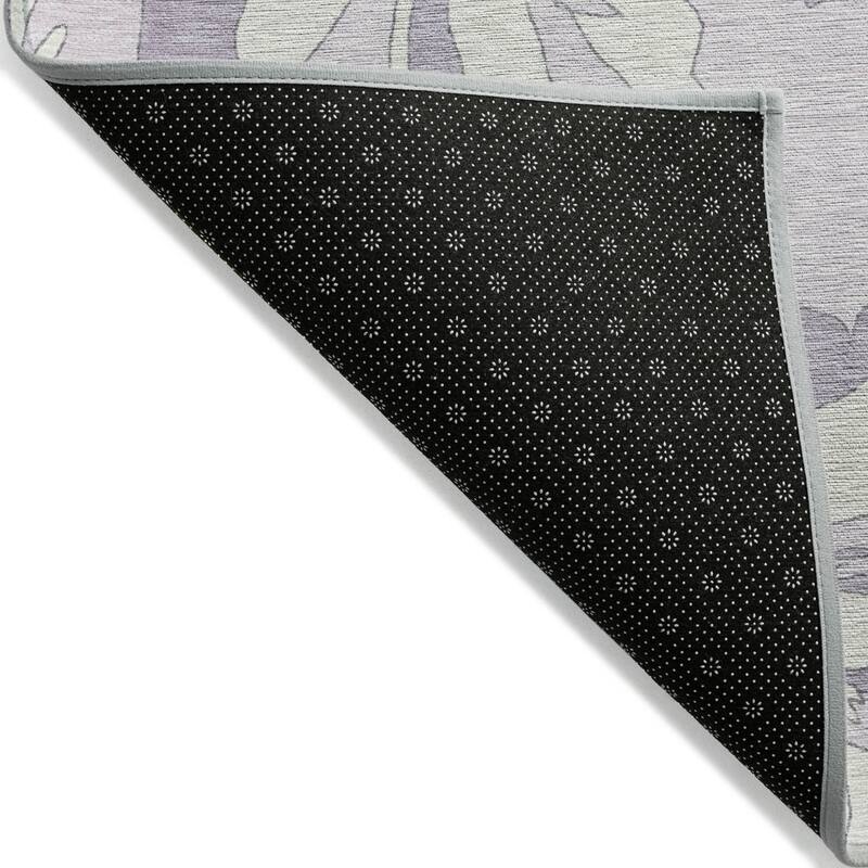 HomeRoots Floral Transitional Rectangle Outdoor Rug