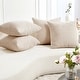 preview thumbnail 77 of 90, Deconovo Throw Pillow Covers, Corduroy Striped Decorative Covers, Set of 4 16 x 16 - Cream
