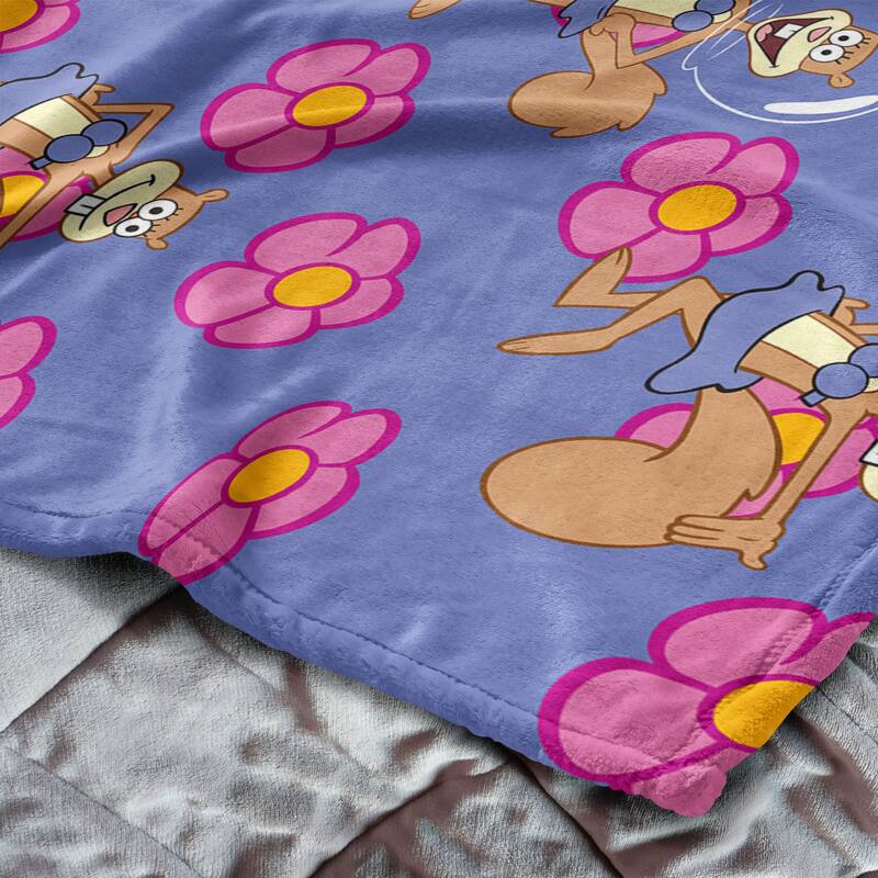 Nickelodeon Spongebob Squarepants Silk Touch Throw Blanket