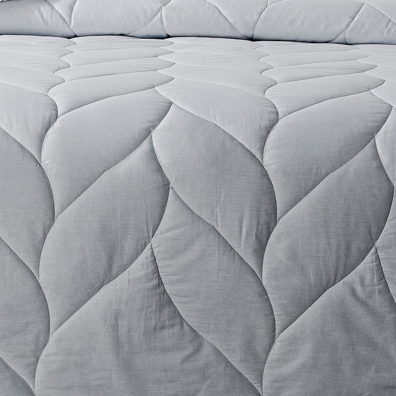 Waverly Antimicrobial Grey Down Alternative Comforter