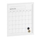 preview thumbnail 15 of 34, Martha Stewart Dry Erase Magnetic Monthly Calendar and with Woodgrain Frame
