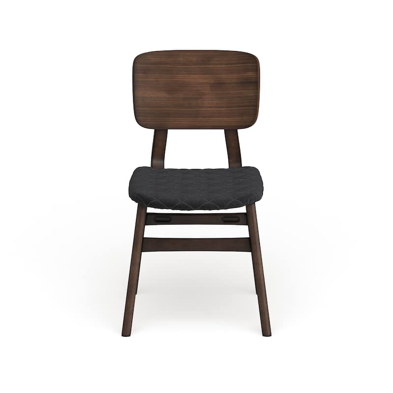 Carson Carrington Kardamili Mid Century Modern Padded Dining Chairs (Set of 2)