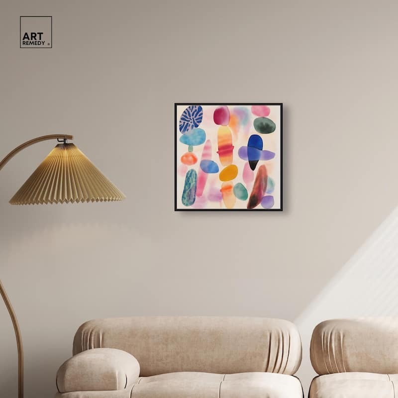 Dissolving Hues Canvas by Art Remedy