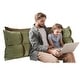 preview thumbnail 2 of 9, Double Layer Headboard Reading Pillow, Versatile Bed Backrest Pillow.