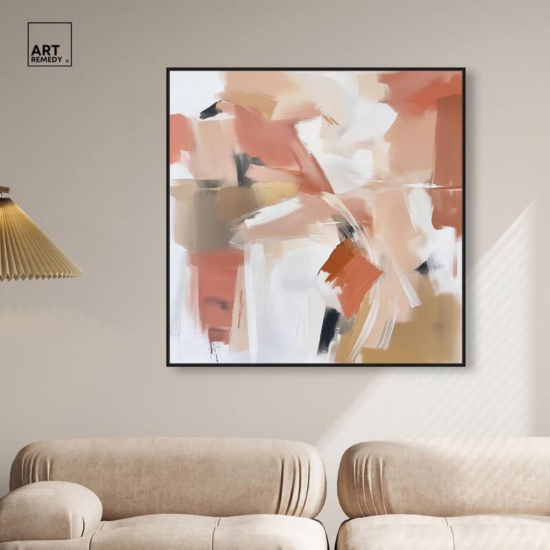 Rose and Rust I Canvas by Art Remedy