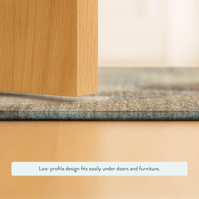 Machine Washable Indoor/ Outdoor Floral Mila Chantille Rug