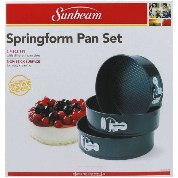 3 Piece Cooktime Spring Form Pan Set 8, 9 & 10 SP630