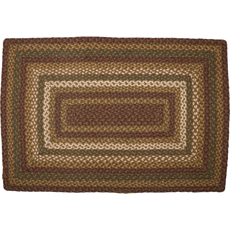 Tea Cabin Jute Rug Rect w/ Pad 24x36 - 2' x 3'