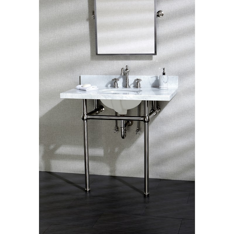 Kingston Brass French Country 8 in. Widespread Bathroom Faucet