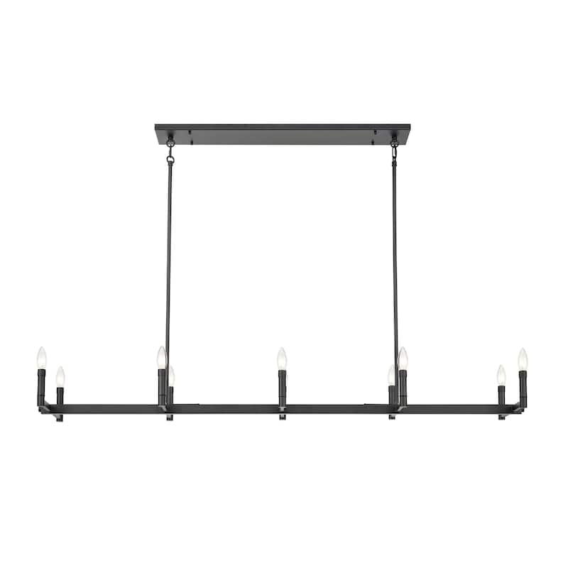 Daxley Chandelier Ceiling Light - Matte Black - 59.75