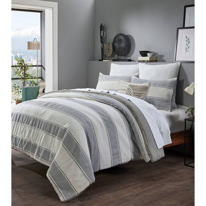 Better Trends Janson Collection Poly/Cotton Comforter Set with Sham - Absorbent, Moisture-Wicking, Machine Washable, Tumble Dry