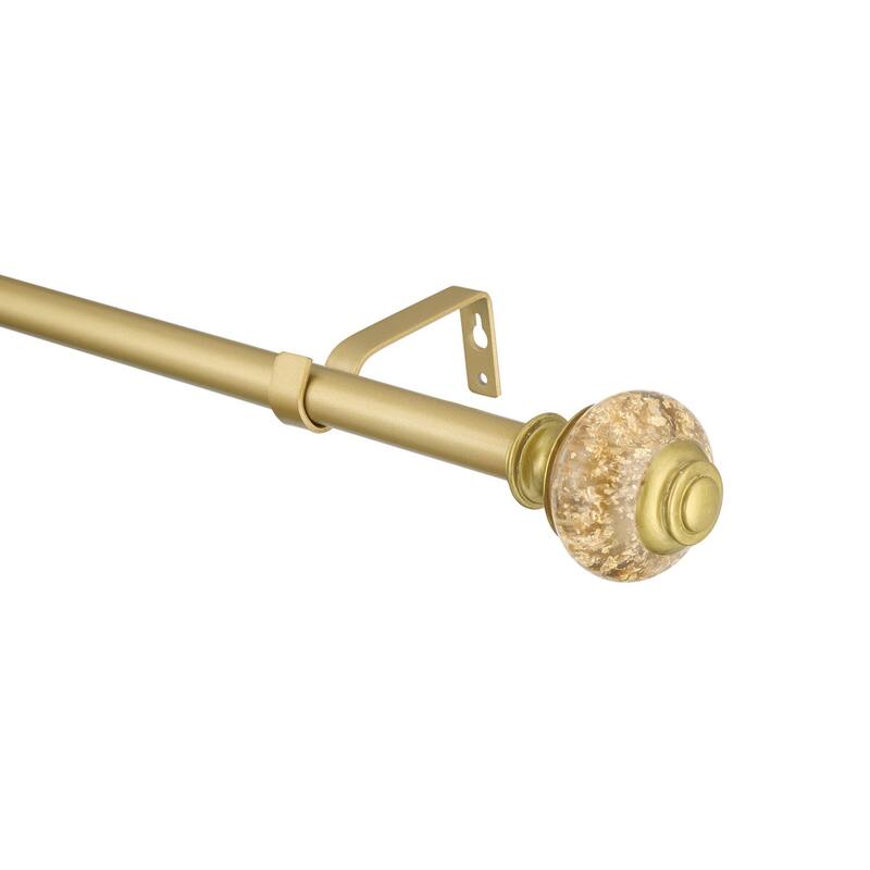 Acroma Luxury Spherical Gold Curtain Rod