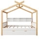 preview thumbnail 18 of 22, House-shaped Bed Frame for Bedroom Kids Boys Girls Daybed with Side Bookcase, Available with Trundle Bed or Storage Drawers