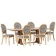 preview thumbnail 52 of 77, Derring 7 Piece Dining Set by Christopher Knight Home