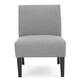 Kassi Contemporary Fabric Slipper Accent Chair by Christopher Knight Home - 22.50" L x 29.50" W x 32.00" H