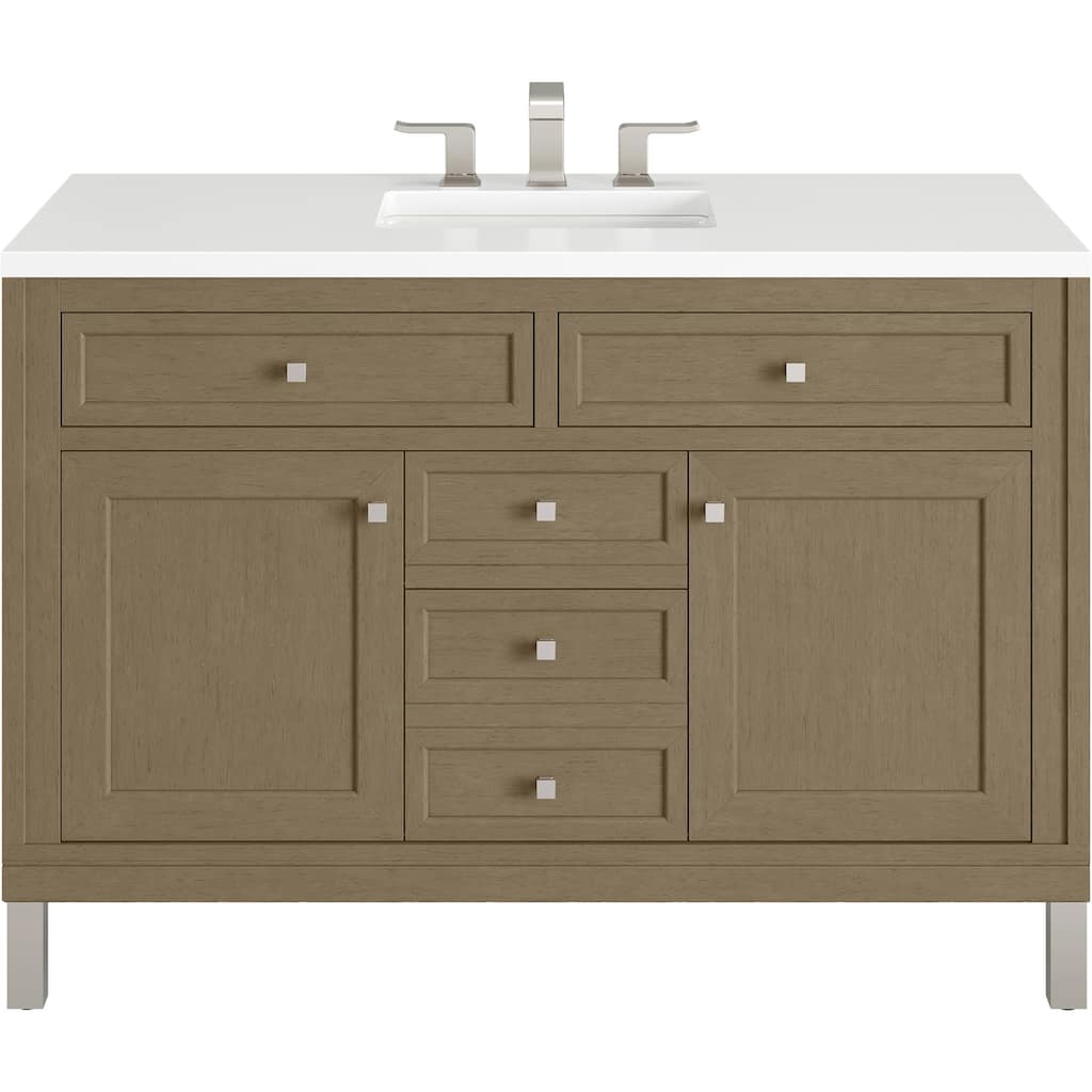 James Martin Vanities 503-V48-3WZ Chicago 48" Free Standing Single