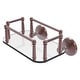 preview thumbnail 3 of 16, Allied Brass Monte Carlo Collection Wall Mounted Glass Guest Towel Tray Antique Copper