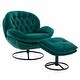 preview thumbnail 103 of 133, TV Chair Accent Chair for Living Room with Ottoman