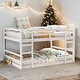 preview thumbnail 13 of 20, Full Over Full Bunk Bed with Ladder